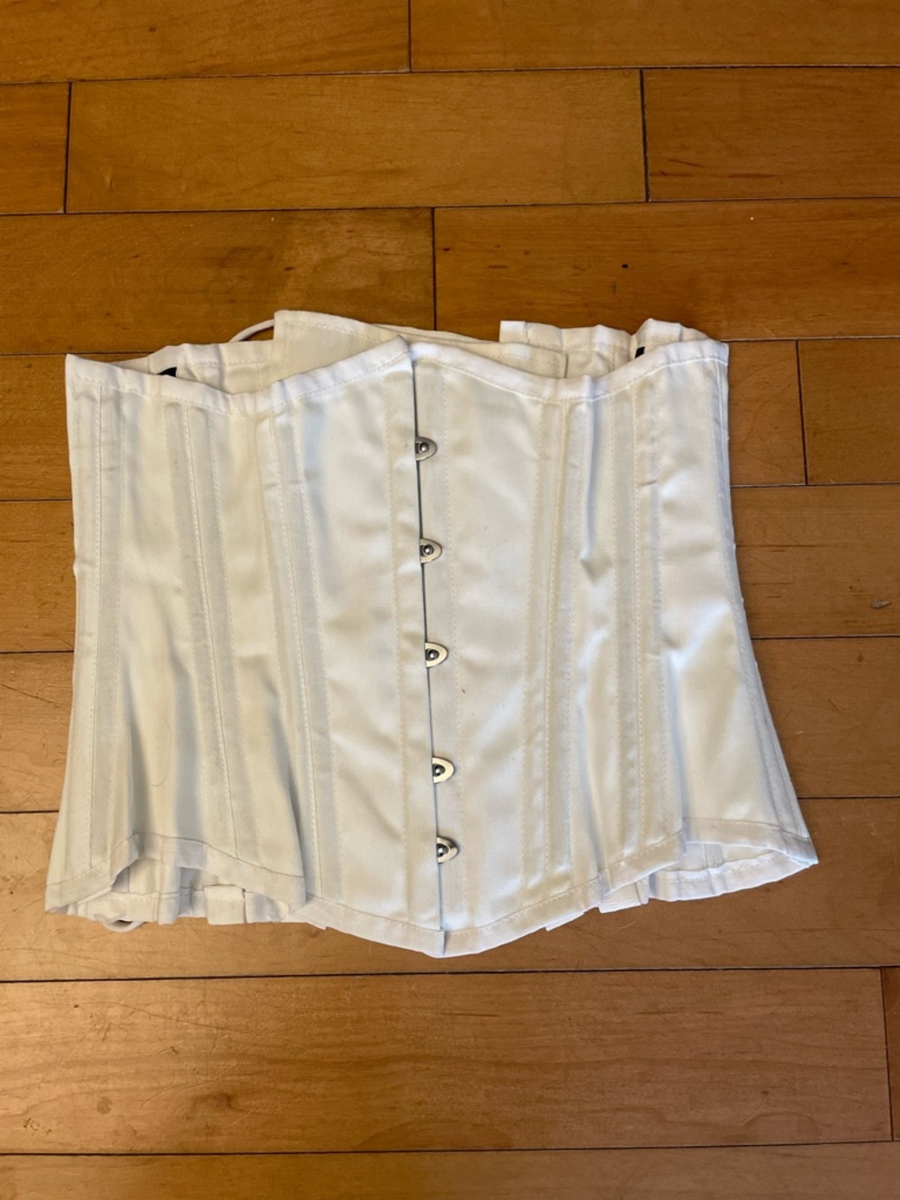 White Boned Corset M